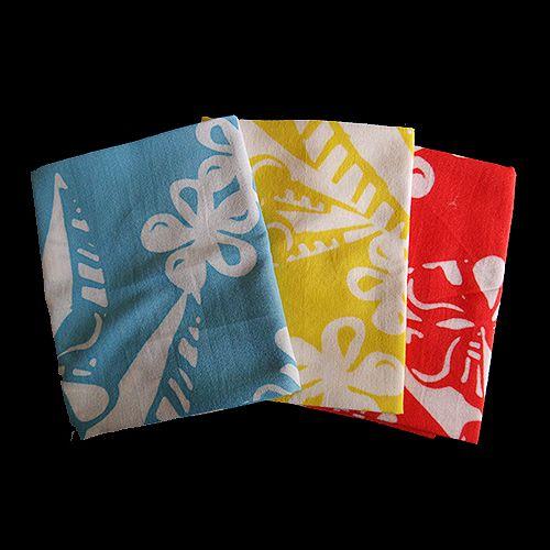 ミニてぬぐい：プルメリア