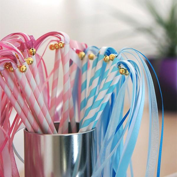 パーティーメイド リボンワンズ 10本入り （鈴付き） フラワーシャワー/ウェディング/結婚式の演出...