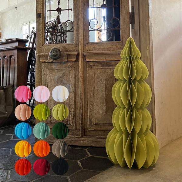 クリスマス 飾り付け ハニカム ジャイアント ペーパーツリー (88cm) XLサイズ