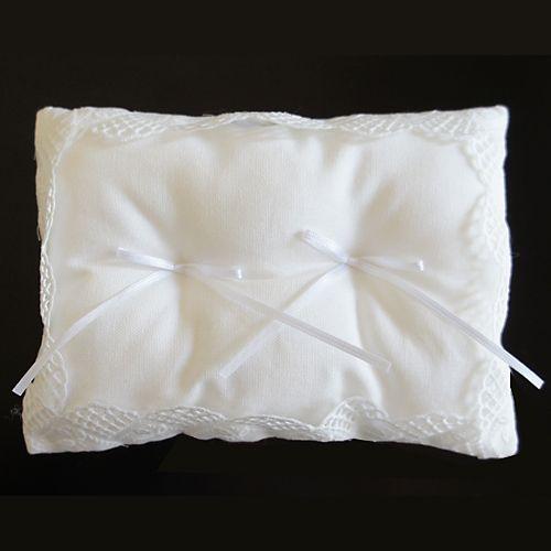 リングピロー 完成品　アリス　オフホワイト　結婚式 ウェディング