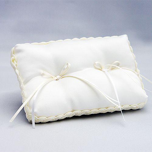 リングピロー 完成品　プリシラ　ホワイト　結婚式 ウェディング
