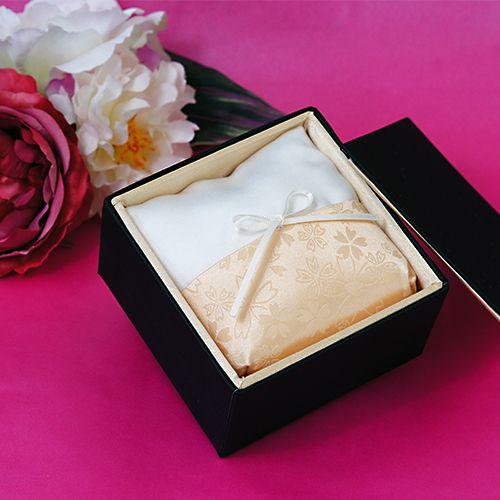 リングピロー 完成品 和風　　桜霞　結婚式 ウェディング