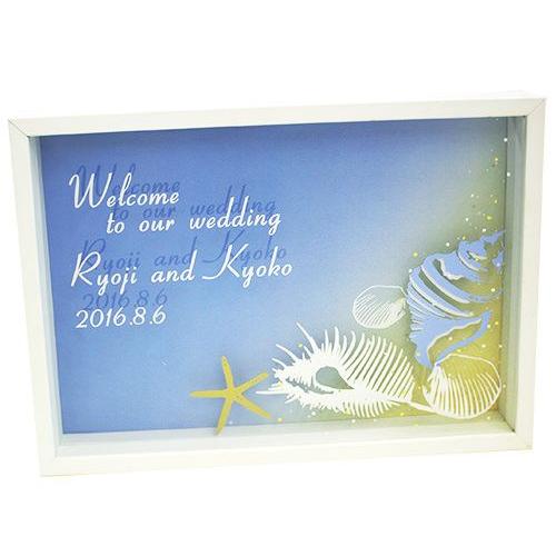 ウェルカムボード 結婚式　レイヤーウェルカムボード　タイムオブザシーズン