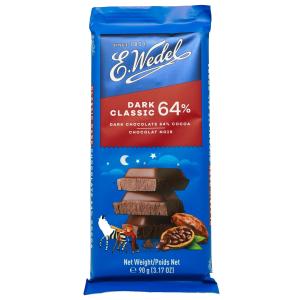 ウェデル 64%ダークチョコレート 22枚入