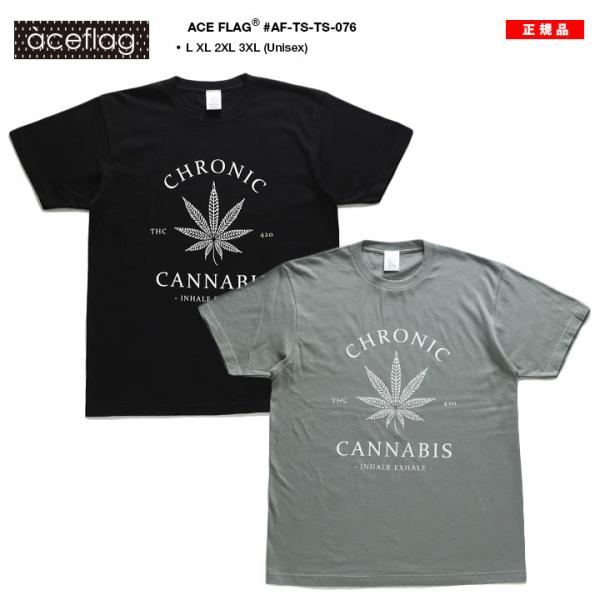 ACE FLAG Tシャツ 半袖 大きいサイズ エースフラッグ BUDS ばっず バッズ 大麻 マリ...