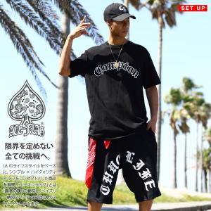 MISHKA（ミシカ） セットアップ 上下セット 半袖 ブランド Tシャツ