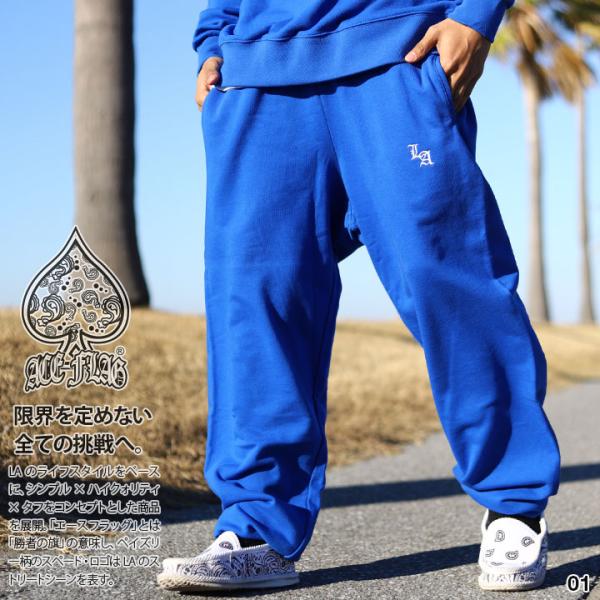 ACE FLAG スウェットパンツ 大きいサイズ エースフラッグ スウェット ロングパンツ おしゃれ...