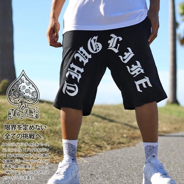 ACE FLAG ハーフパンツ スウェット 裏パイル 半ズボン 短パン 大きいサイズ エースフラッグ...