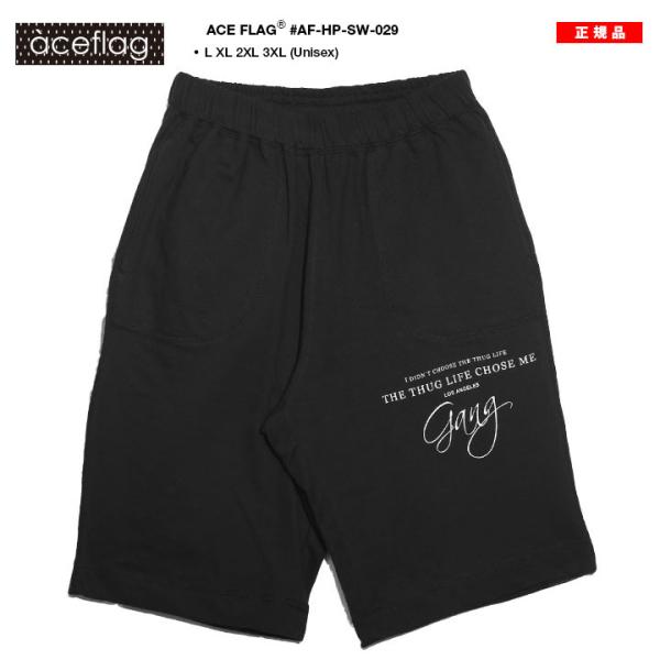 ACE FLAG ハーフパンツ スウェット 半ズボン 短パン 大きいサイズ エースフラッグ ショート...