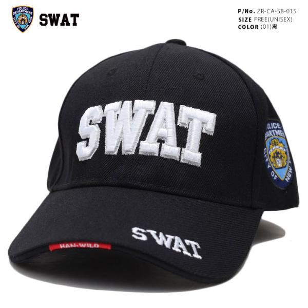 SWAT キャップ 零 ZERO 帽子 ローキャップ ボールキャップ CAP NYPD ニューヨーク...
