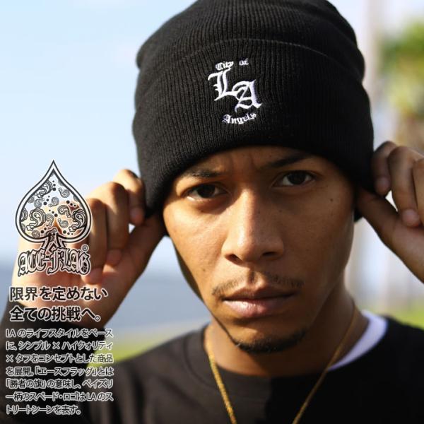 ACE FLAG ニットキャップ ニット帽 ビーニー 帽子 エースフラッグ ワッチキャップ ワッチ ...