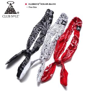 CLUB NO1Z クラブノイズ ヘッドバンド ヘアバンド ペイズリー柄