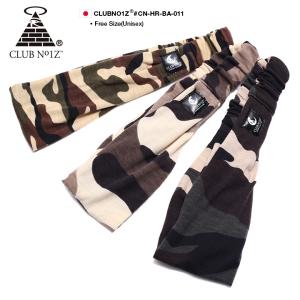 CLUB NO1Z クラブノイズ ヘッドバンド ヘアバンド 迷彩