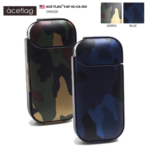 アイコス iqos 専用 ケース カバー フルカバー ハードケース メンズ レディース 緑迷彩 青迷...