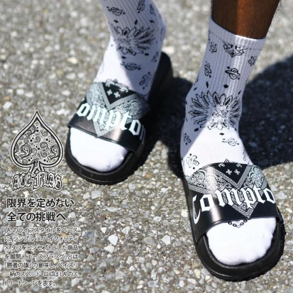 ACE FLAG スポーツサンダル エースフラッグ シャワーサンダル 厚底 ビーサン ビーチサンダル...