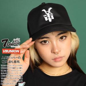 7union キャップ セブンユニオン 帽子 cap 浅め フラットバイザー スナップバックキャップ シンプル ALEX コラボ 漢字風英字 東京 TKO｜weekindenim