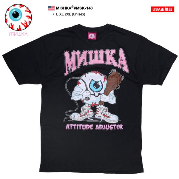 MISHKA Tシャツ 半袖 大きいサイズ ミシカ おしゃれ かっこいい 派手 総柄 KEEPWAT...