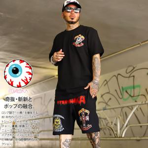 MISHKA（ミシカ） 上下セット 半袖 ブランド Tシャツ スウェットパンツ