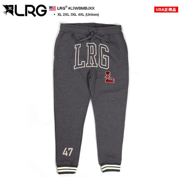 LRG スウェットパンツ 裏起毛 大きいサイズ エルアールジー ロングパンツ シンプル バギーパンツ...