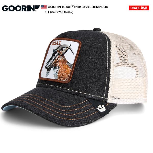 GOORIN BROS キャップ メッシュキャップ メンズ デニム 大きいサイズ Goorin Br...