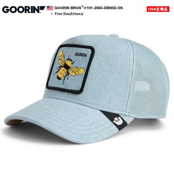 GOORIN BROS キャップ メッシュキャップ デニム 大きいサイズ Goorin Brothe...