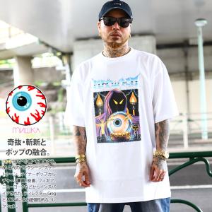 MISHKA Tシャツ 半袖 大きいサイズ ミシカ 派手 ヘヴィメタ ロック グラデーション キープ...