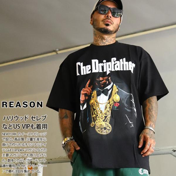 REASON Tシャツ 半袖 大きいサイズ リーズン シンプル ギャング キャラクター マフィア ネ...