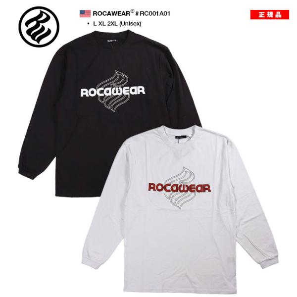 ROCAWEAR 公式 ロンT JAY-Z 大きいサイズ ロカウェア Tシャツ 長袖 おしゃれ シン...