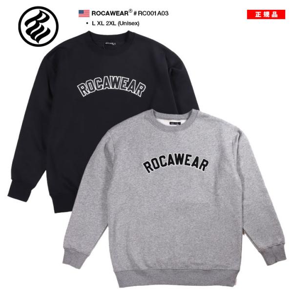 ROCAWEAR 公式 トレーナー ラッパー JAY-Z ブランド スケボー 長袖 スウェット 裏起...