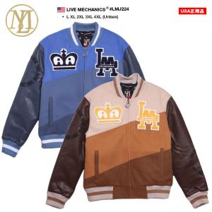 FUBU アウター 長袖 レザージャケット ブルゾン 大きいサイズ