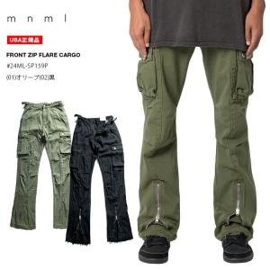 mnml（ミニマル） カーゴパンツ ストレッチ スキニー スリムフィット