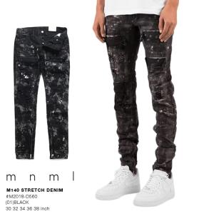 mnml ミニマル ジーンズ デニム スリムフィット メンズ ジーパン Gパン