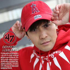 47 キャップ エンゼルス MLB エンジェルス 公式 グッズ Angels A ロゴ 47brand フォーティセブン 帽子 cap ローキャップ