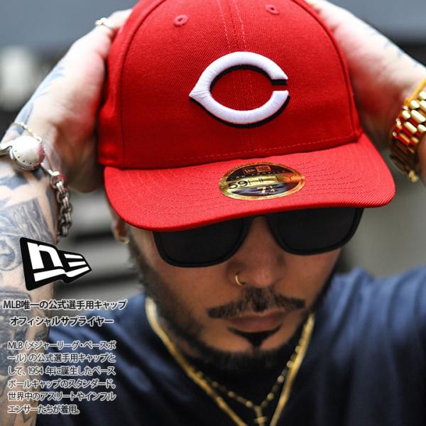 ニューエラ NEW ERA キャップ MLB Reds ロゴ LP 59Fifty 帽子 cap 浅...