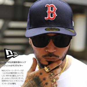 ニューエラ NEW ERA キャップ ボストン レッドソックス 大きいサイズ MLB B ロゴ PC 59Fifty 帽子 cap 深め カーブバイザー シンプル ワンポイント