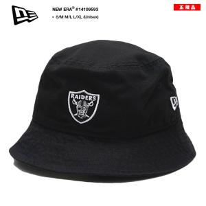 ニューエラ ハット バケットハット バケハ 帽子 hat 大きいサイズ NFL Raiders ロゴ サファリハット アドベンチャーハット シンプル｜weekindenim