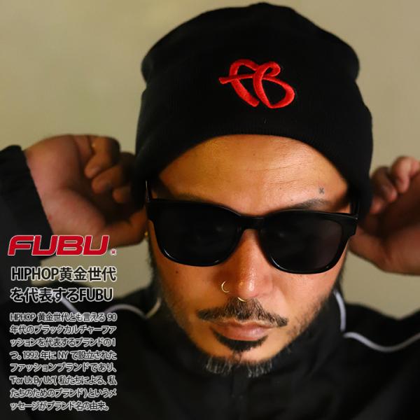 FUBU ニットキャップ ニット帽 ビーニー 帽子 大きいサイズ フブ ワッチキャップ ワッチ ニッ...