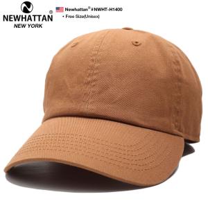 ニューハッタン NEWHATTAN 帽子 キャップ ローキャップ ボールキャップ CAP メンズ レディース b系 定番 Fサイズ シンプル 無地 かっこいい おしゃれ｜weekindenim