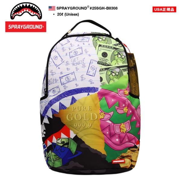 SPRAY GROUND リュック バックパック 大きめ 大容量 高機能 BAG 大きいサイズ スプ...