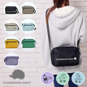 スカンジナビアンフォレスト 2WAY ショルダーバッグ リフレクター キーホルダー SCANDINAVIAN FOREST 軽量 ハリネズミ 撥水 欧米テイスト MOZ