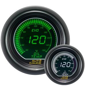 AUTO GAUGE（オートゲージ） 水温計 52Φ デジタルLCDディスプレイ