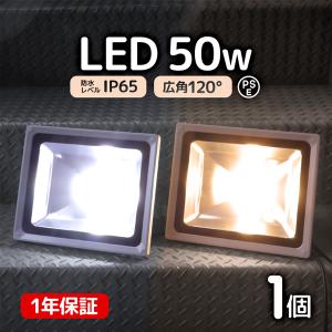 LED投光器 50W 500W相当 防水 LEDライト 作業灯 防犯 ワークライト