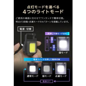 LEDライト LED 投光器 ミニ 作業灯 2...の詳細画像5