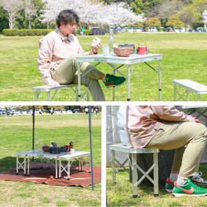 アウトドアテーブル セット キャンプ チェアセ...の詳細画像2