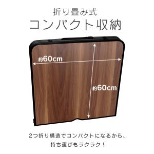 アウトドアテーブル 折りたたみ 120cm 木...の詳細画像4