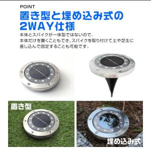 ソーラーライト 屋外 LED ガーデンライト ...の詳細画像5