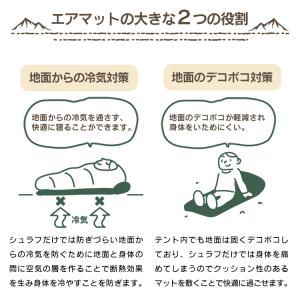インフレーターマット エアマット キャンプ マ...の詳細画像3