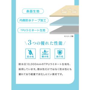 レインコート 自転車 リュック レディース レ...の詳細画像5