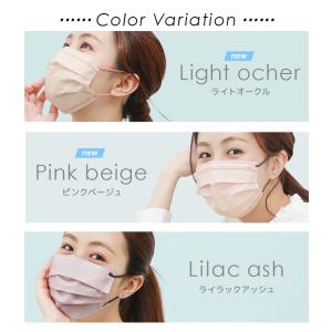 冷感マスク 接触冷感 不織布 マスク バイカラ...の詳細画像3