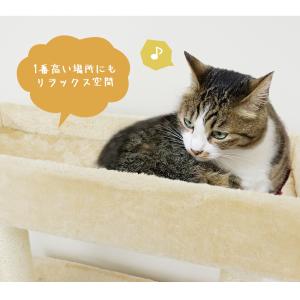 キャットタワー 大型猫用 据え置き スリム キ...の詳細画像4